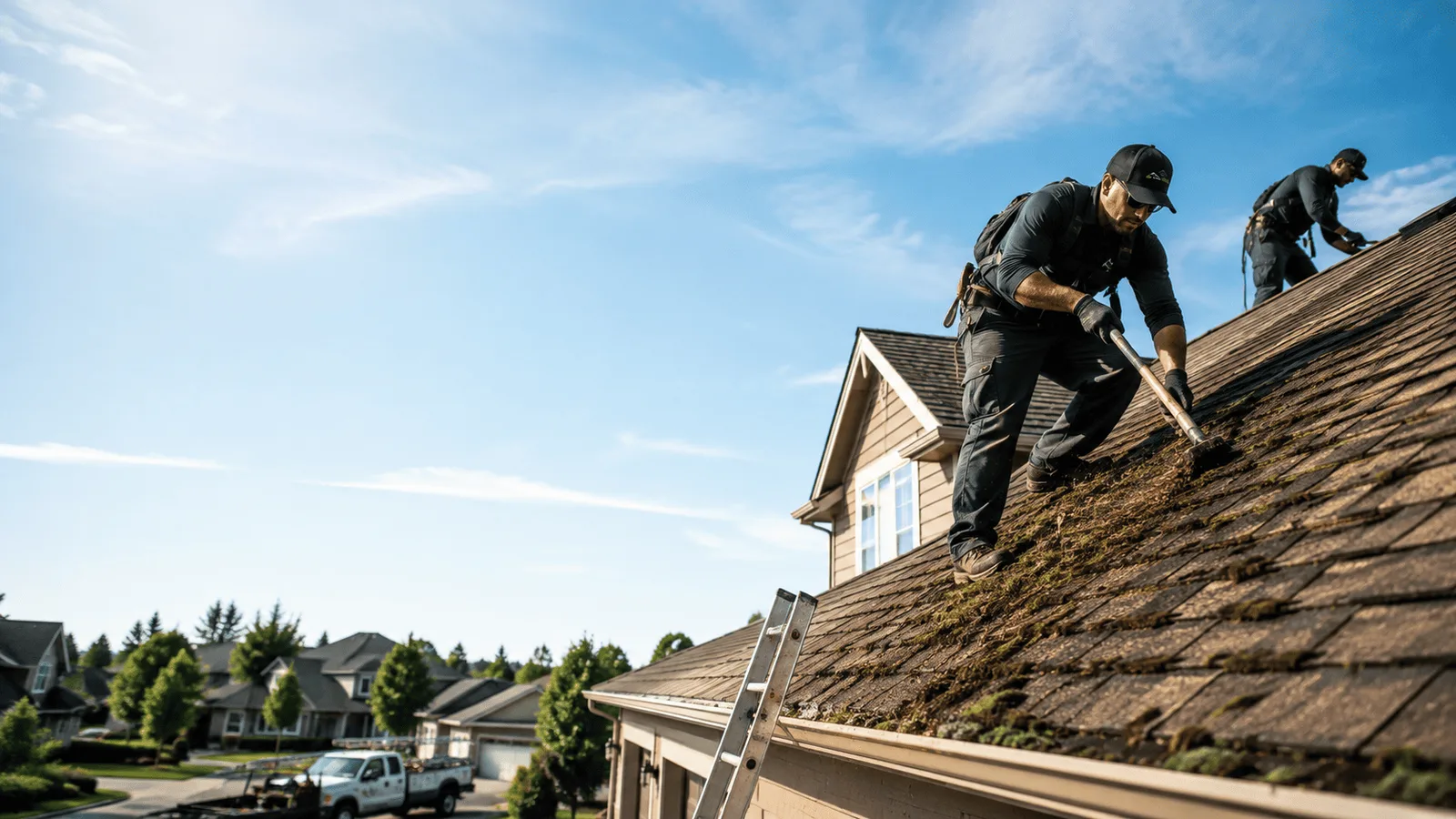 Roof Moss Removal in Pollock, MO near me
